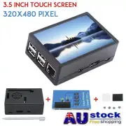 3.5inch 320*480 TFT Touch Screen LCD Display Case For'Raspberry Pi A B A+ 2B 3B