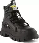 Buffalo Aspha Mid Womens Lace Up Vegan Platform Womens Boots In Black UK 3 - 7