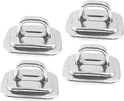 4Pcs Laptop Security Anchor Plate for Theft Cable Locks Compatible with Various Models Simple Locking System Stable and Secure Design