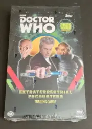 Doctor Who Extraterrestrial Encounters factory sealed trading card box Topps
