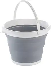 GLE2016 10L Premium Collapsible Bucket - Portable Folding Water Container - Space Saving Bucket for Washing Dishes and Person During Camping, Hiking and Home