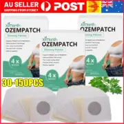 30-150PCS OzemPatch Herbal Healthy Detox Slimming Belly Pellet Weight Loss Patch