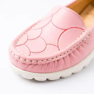 【ALAIN DELON】樂活粉嫩真皮舒適休閒鞋A76101(3色 白色 粉色 淺藍色)