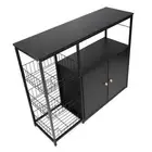 Kitchen Storage Cabinet Floor Standing Microwave Oven Shelf For Home
