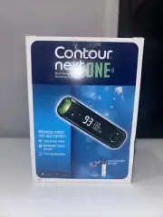 Contour Next One Blood Glucose Monitoring System Kit + 100 Test Strips