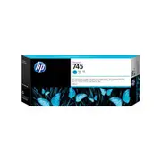 HP 745 Designjet Ink Cartridge For Z2600 And Z5600 Printers 300Ml Cyan