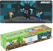 Minecraft Children's Desk Mat, Non-Slip Desk Mat, 80 x 35 cm, Gifts for Children (Blue)