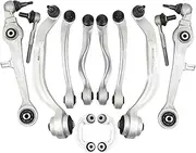 12pcs Front Suspension Control Arm Ball Joint Kits 4D0407693E, Compatible for A4 B5 A6 C5, Compatible for VW Passat