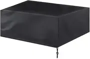 SagaSave 7/8/ 9 ft Pool Table Cover Full Protection, Waterproof Dustproof Pool Snooker Billiard Table Cover with Drawstring