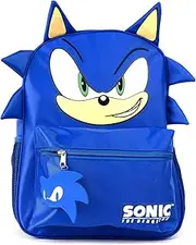 [Accessory Innovations] Sonic Backpack for Boys & Girls Bookbag with Adjustable Shoulder Straps & Padded Back,16 Inch