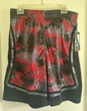 AND1 Ebony Multi Active Core 11" Inseam Basketball Shorts in Men's size M NWT