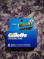GILLETTE PRO GLIDE RAZOR CARTRIDGES 4 REFILLS• 5 UltraSharp PRO BLADES