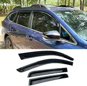 94376 Sunproof Waterproof Side Window Wind Deflector, 4pcs Protective Replacements Rain Guards , Vent Visor fit for 2015-2022 Subaru Outback
