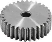 KTGTCMPBMK 1pc 1M 8T-60T Pinion Spur Gear 1 Mod Cylindrical Flat Gear 8 12 13 14 15 16 17 18 19 20 21 22 23 24 25 26 27-60 Teeth 45# Steel(1M 42T (Bore 6mm))