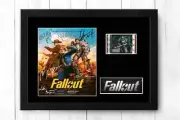 Fallout Framed Film Cell Display Cast signed Stunning Memorabilia + COA