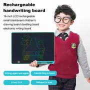 16" Rechargeable LCD Electronic Writing Board Erasable Drawing Writing Pad Kids
