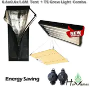 Hydroponics Small Grow Tent With T5 Propagation Light And LED Panel Combo