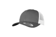 Flexfit Unisex Adult Two Tone Trucker Cap (Dark Grey/White) (One Size)