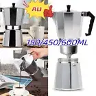 Stove Top Italian Coffee Maker Moka Pot 150-600ML Espresso Latte Percolator AU