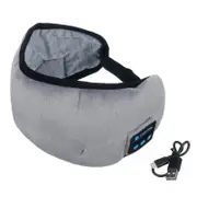Wireless Bluetooth Eye Mask Headphone Earphone Sleeping Music Eye Shades Built-In Speakers Microphone
