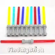 GT950 Lego 10x Star Wars Minifigure Lightsabers NEW