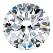 Gemstone Moissanite Pure Light D-E-F Color 10mm Round Old European