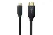 Cruxtec 4.5mm 24K Gold Plating USB-C Male To HDMI Male Cable 5m BLK 4K 60Hz HDR