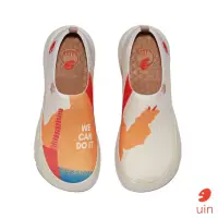 在飛比找momo購物網優惠-【uin】西班牙原創設計 女鞋 自信滿滿彩繪休閒鞋W1010