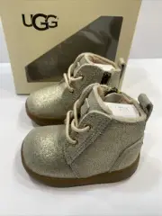 UGG Kristjan Metallic Chukka Boots Toddler Girls' Size 0/1