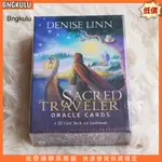 (BK)神聖旅行者神諭卡SACRED TRAVELER ORACLE CARDS 52張/套