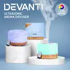 Devanti Aromatherapy Diffuser Aroma 500ml Ultrasonic Humidifier Essential Oils