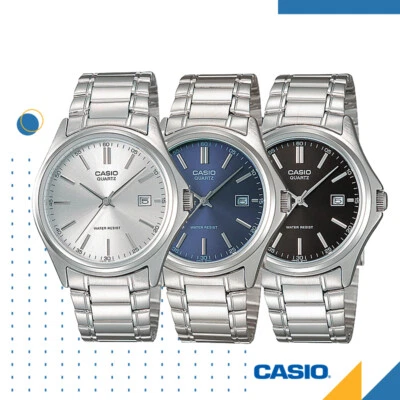 GENUINE Casio MTP-1183A Mens Watch Gents Stainless Steel Classic Analog AU SHIP