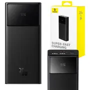 Baseus Star-Lord Digital Display Fast Charge Power Bank 30W 20,000 mAh (Black)