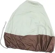 Heavy Duty Fountain Cover 122x173cm 210d Oxford Cloth Waterproof and Sunproof Protective Cover for Garden Statues Bird Baths and Fire Pits