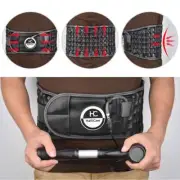 Belt Back Brace Lower Lumbar Support Pain Relief Waist Release Fatigue Massager