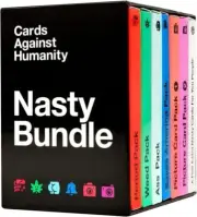 Cards Against Humanity: Nasty Bundle • 6 Nasty Themed Packs + 10 All-New Cards