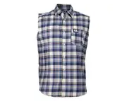 NZLC LumberJack Hickory Sleeveless Shirt M