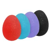 4 Pcs Hand Exercise Balls Squeeze Balls Stress Ball Red/Blue/Purple/Black