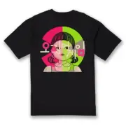 Squid Game Red Light Green Light Men's T-Shirt - Black