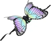 ZUNOXAZ 1Set LED Electric Fairy Wings Moving Butterfly Wings for Halloween Birthday Parties and Spring Cosplay Glow The Dark Princess Costume Accessory