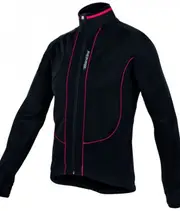 Santini Octa Winter Jacket Windstopper - Black Size XS