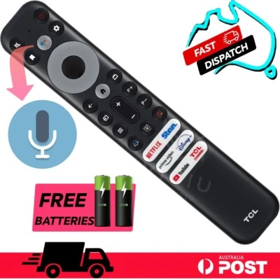 GENUINE TCL TV Remote Control for models 85C645, 75C645, 50C645, 43C645