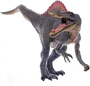 Higherbros Spinosaurus Dinosaur Action Figure with Moveable Jaw, Dino Toy for Kids Birthday Cake Topper, Home Decoration or Dinos Fans Collection