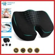 Office/ Car Seat Cushion, Non-Slip Sciatica & Back Coccyx Tailbone Pain Relie...