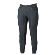 Euro Seat Modified Low Rise Denim Knee Patch Breech