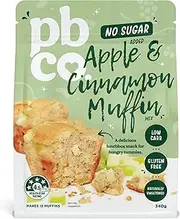 PBCo. No Sugar Added Apple & Cinnamon Muffin Mix - 340g