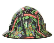 Cool Hard Hats Unisex NINJA TURTLES Pro Choice Wide Brim Safety Hard Hat
