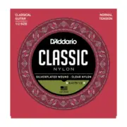 D'Addario EJ27N 1/2 Student Nylon Classical Guitar Strings normal tension