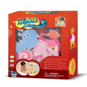 32pc Bath Time Creative Stickers Weird & Wonderful Animals w/ Storage Bag 3y+