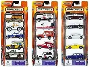 [Matchbox] Set of 15 Toy Cars and Trucks with 3 Themed 5-Packs of 1:64 Scale Die-Cast Vehicles (Styles Will Vary) Bundle